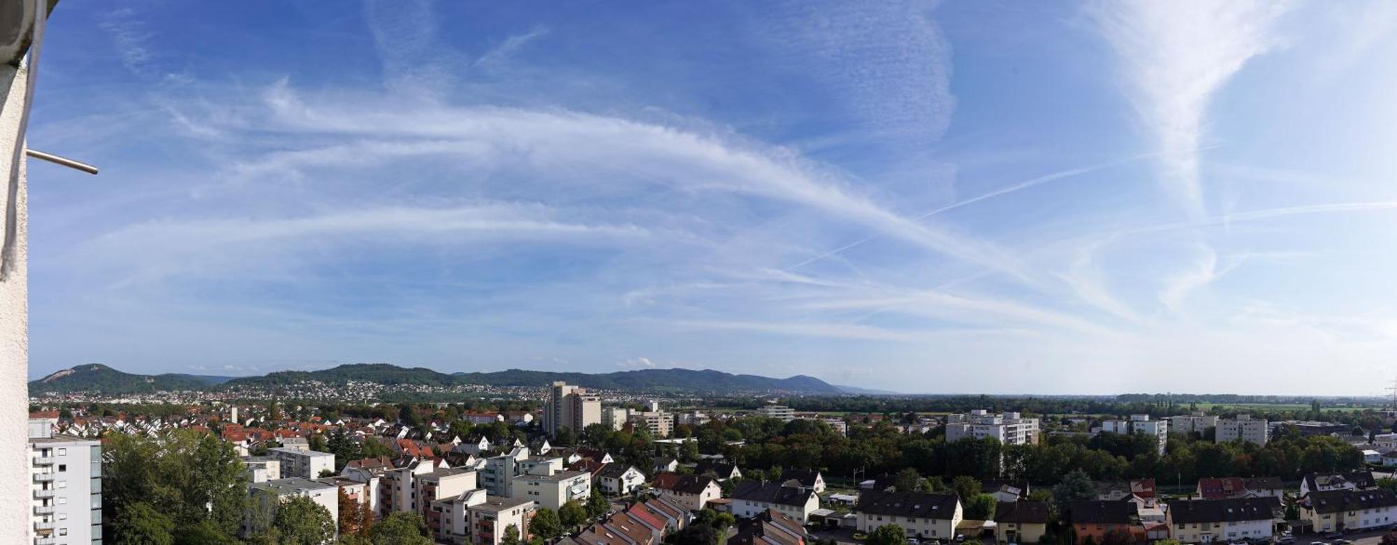 Tolle Wohnung Mit Panoramablick Weinheim Exteriör bild