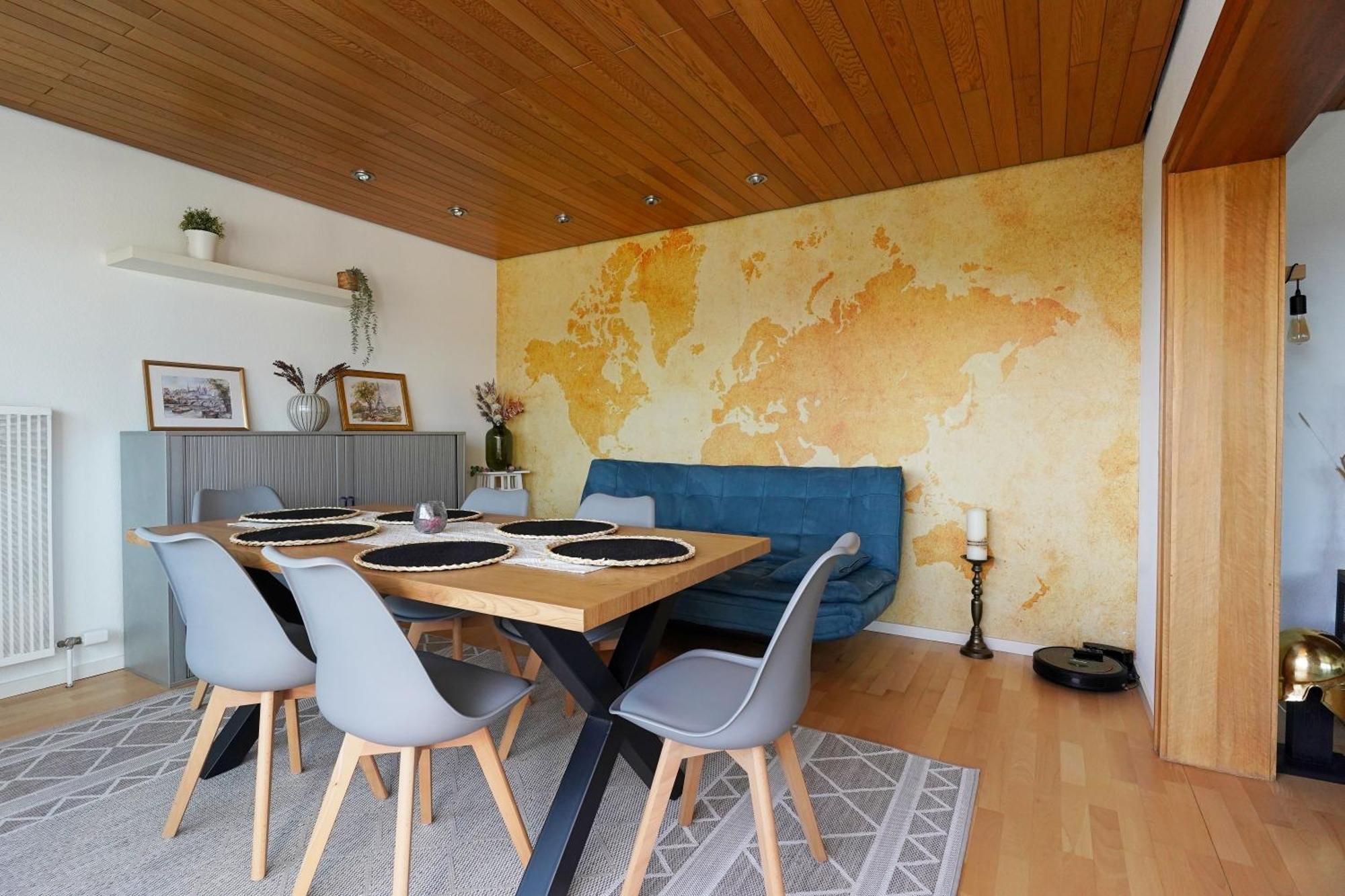 Tolle Wohnung Mit Panoramablick Weinheim Exteriör bild
